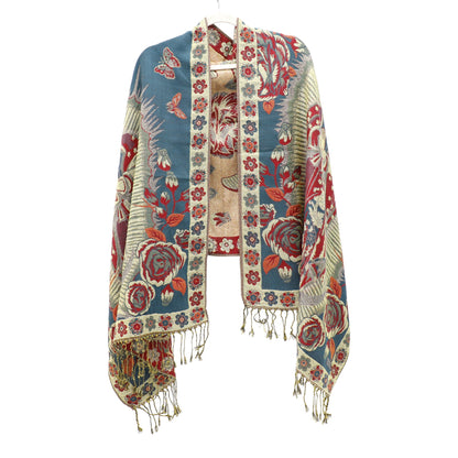 Metallic Pashmina Our Lady of Guadalupe SCF5920-11 (12PC)