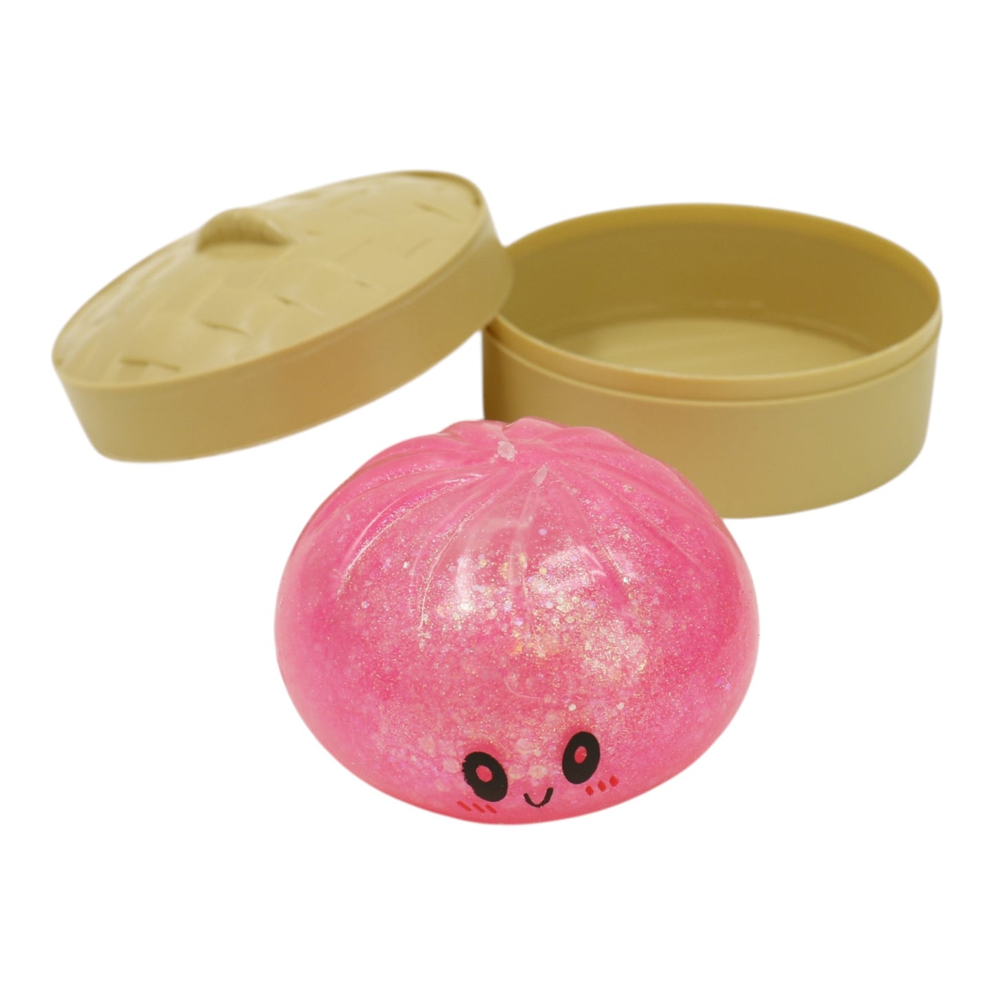 Glitter Jiggly Bun Squishy Dumpling Toy SS417-7 (12PC)