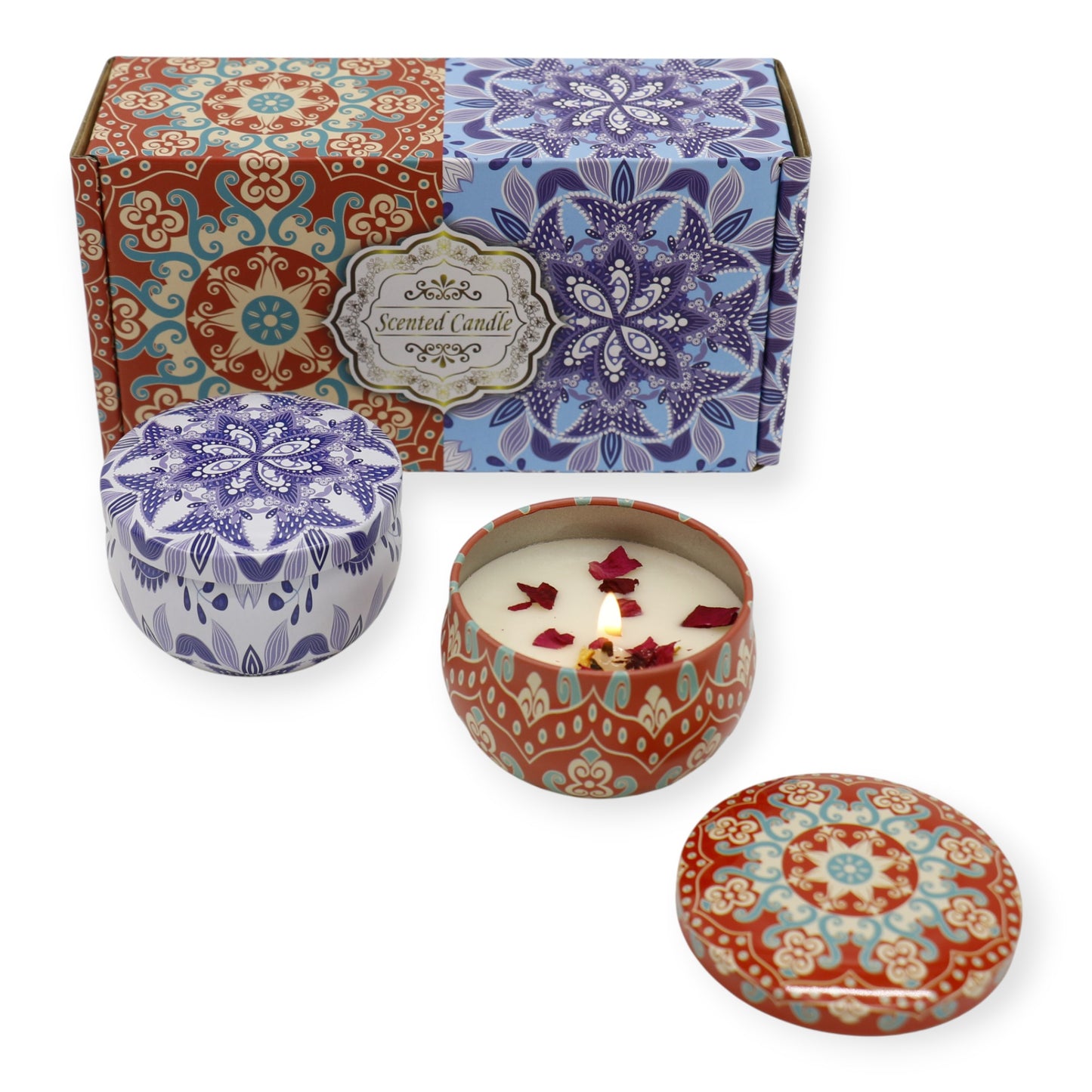 Bohemia 2pcs Fragrance Scented Candle SS51113-15 (3Pack)