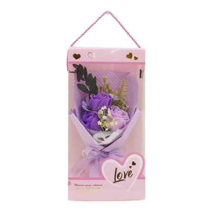 Three Rose Artificial Bouquet Gift  VT5111-7  (1 PACK )
