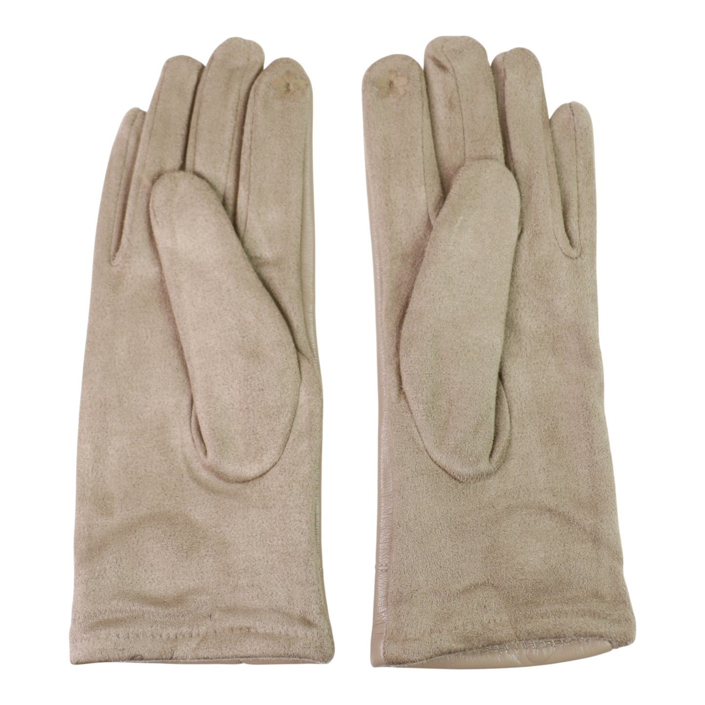 Women's Faux Leather Pom Pom Gloves GL178. (12PAIR)