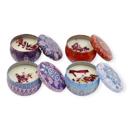 Bohemia 4pcs Fragrance Scented Candle SS51113-23 (3Pack)