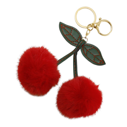 Pom Pom Cherry Key Chain JK6902-5 (12PC)