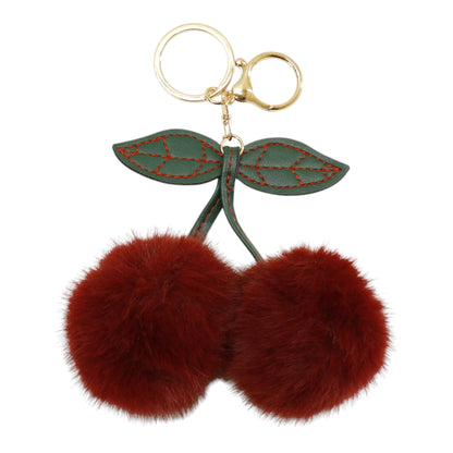 Pom Pom Cherry Key Chain JK6902-5 (12PC)