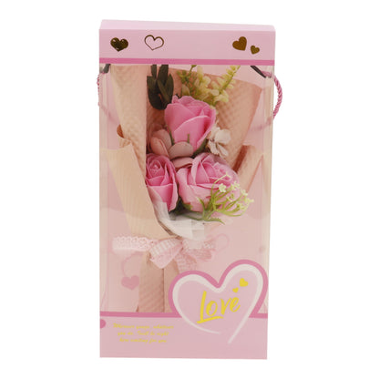 Three Rose Artificial Bouquet Gift  VT5111-7  (1 PACK )