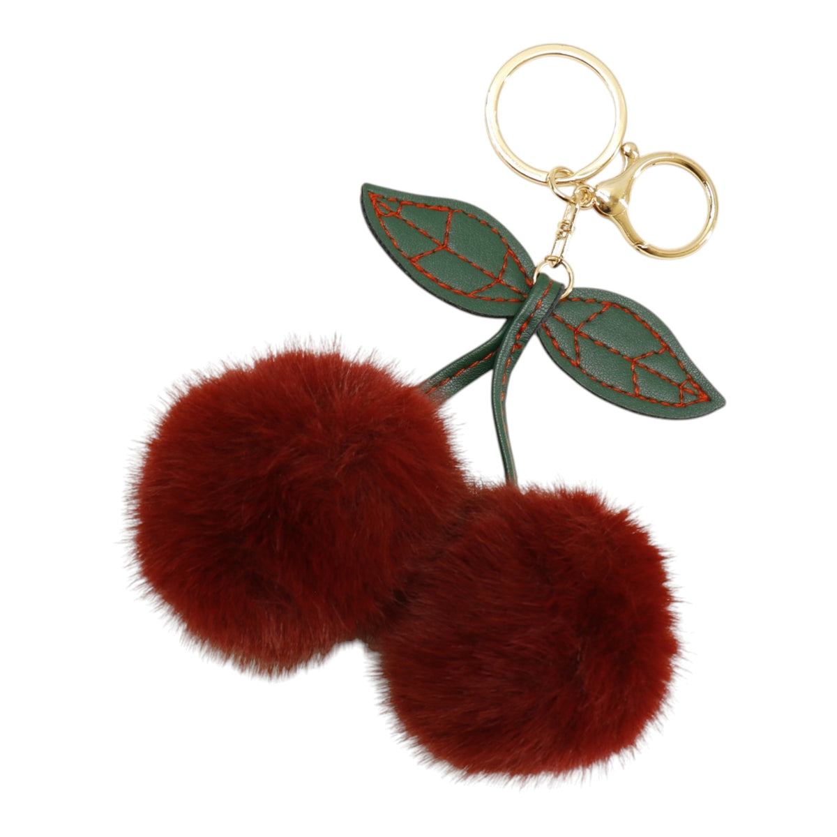 Pom Pom Cherry Key Chain JK6902-5 (12PC)