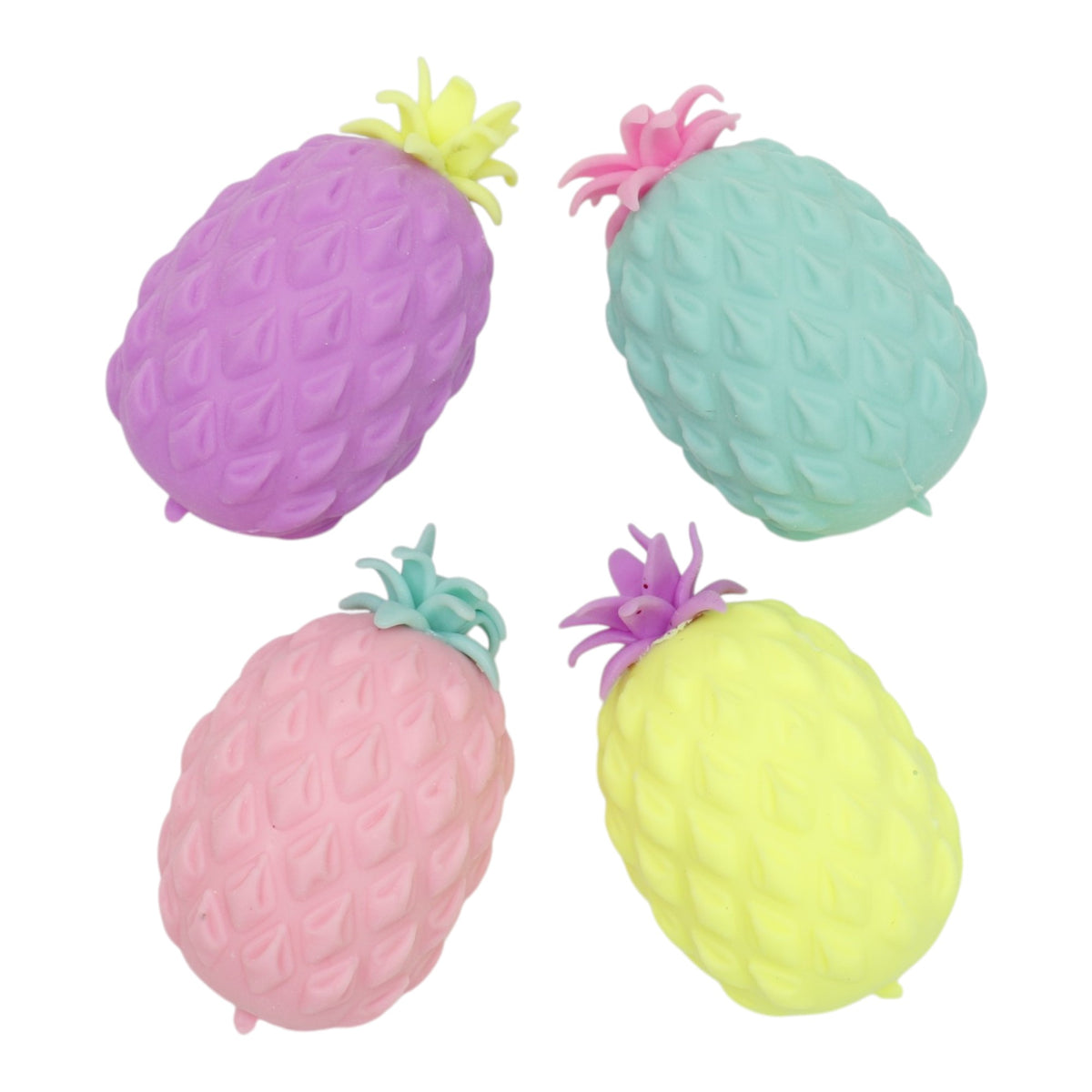 Pastel Pineapple squishy toy JTJT6515-3 (12PC)