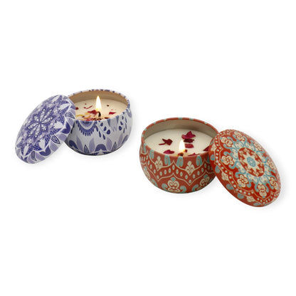 Bohemia 2pcs Fragrance Scented Candle SS51113-15 (3Pack)