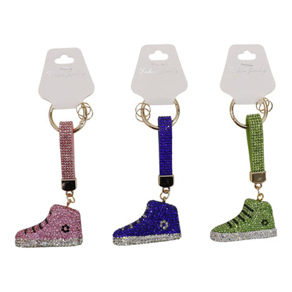 Rhinestone Sneakers Keychain SS511-42 (12PC)