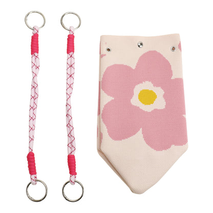 Flower Pattern Women's Knitted Bucket Bag SS51116-23 (3PC)