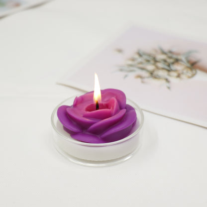 Flower Shape Scented Candle SS41106-23. (12PC)