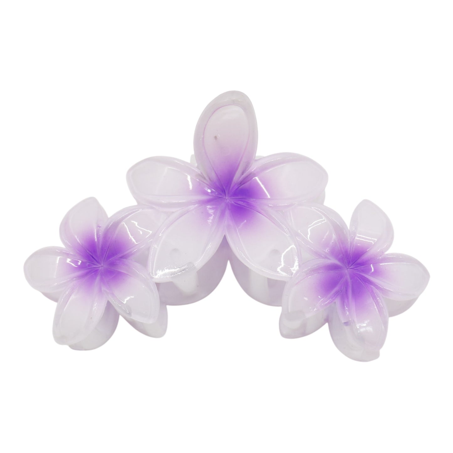 Hawaiian Flower Hair Claw Clip JH5109-6 (12PC)