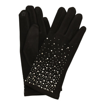 Women’s Rhinestone Studded Touchscreen Gloves GL6830-7 (12PAIR)