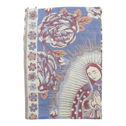 Metallic Pashmina Our Lady of Guadalupe SCF5920-11 (12PC)