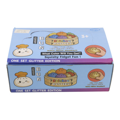 Rainbow Soft Slime Filled Squishy Dumpling JT6512-15 (12PC)