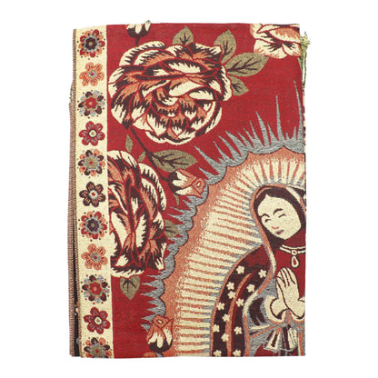 Metallic Pashmina Our Lady of Guadalupe SCF5920-11 (12PC)