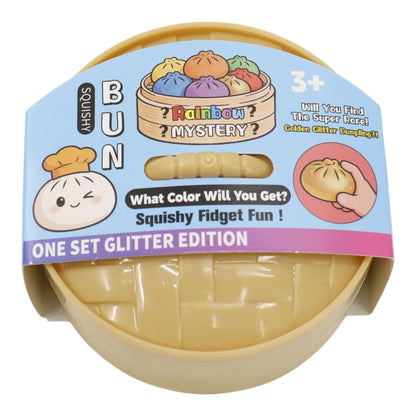 Mystery Glitter Jiggly Bun Squishy Dumpling  SS6417-7 (12PC)