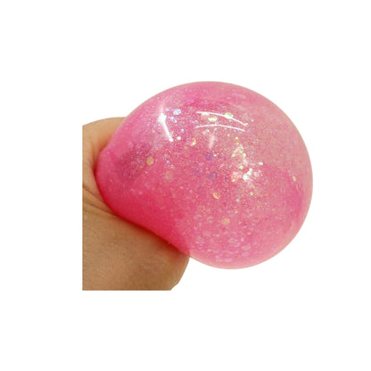 Glitter Jiggly Bun Squishy Dumpling Toy SS417-7 (12PC)