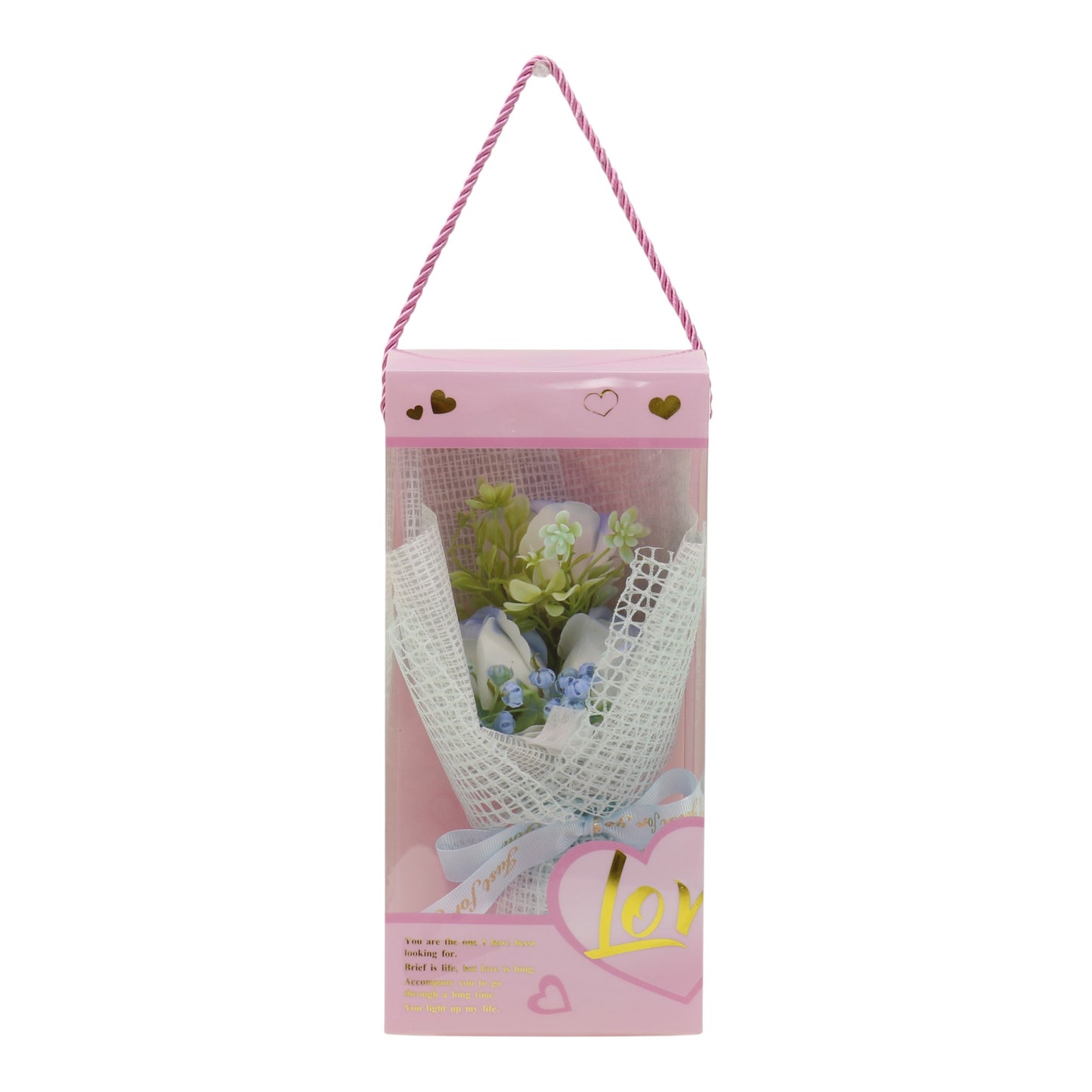 Three Rose Artificial Bouquet Gift  VT5111-9 (1 PACK )
