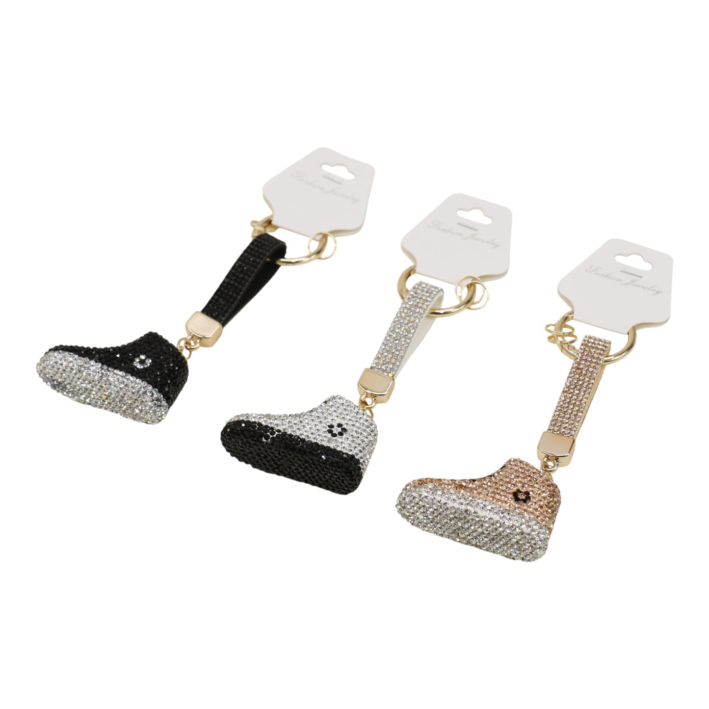 Rhinestone Sneakers Keychain SS511-42 (12PC)