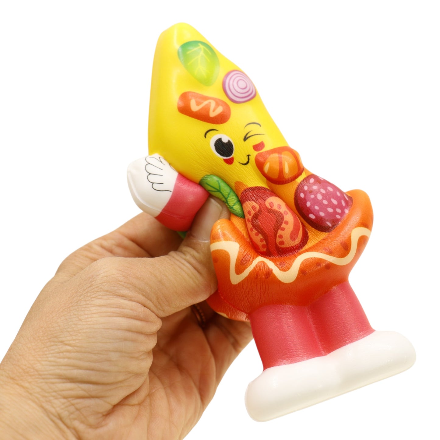 Cute Pizza Foam Sponge Squishy Toy SS6425-2 (12PC)