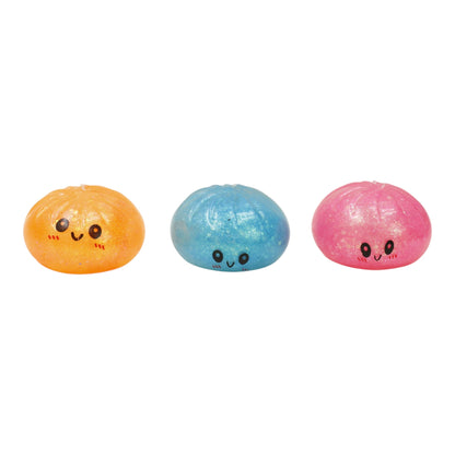 Glitter Jiggly Bun Squishy Dumpling Toy SS417-7 (12PC)