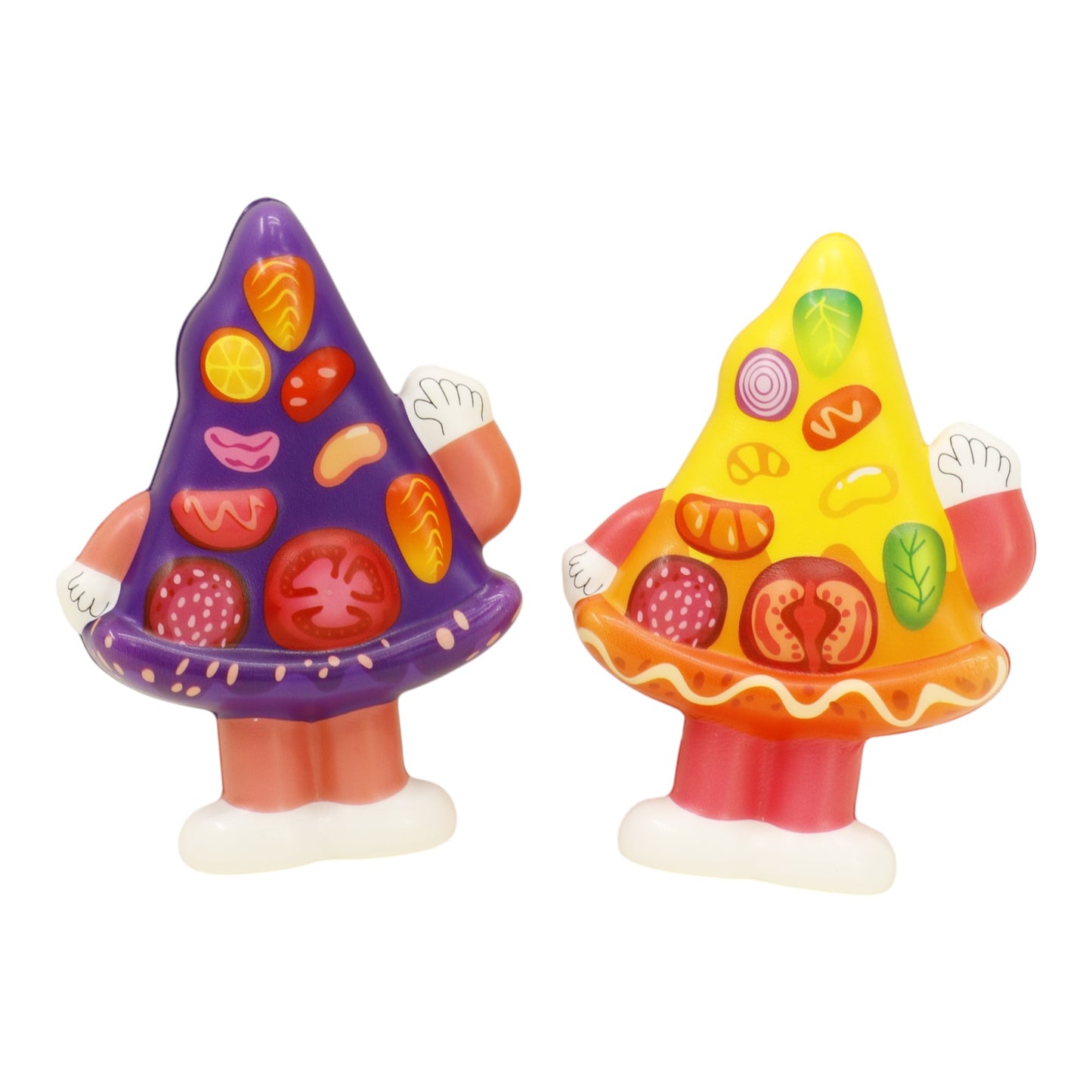 Cute Pizza Foam Sponge Squishy Toy SS6425-2 (12PC)