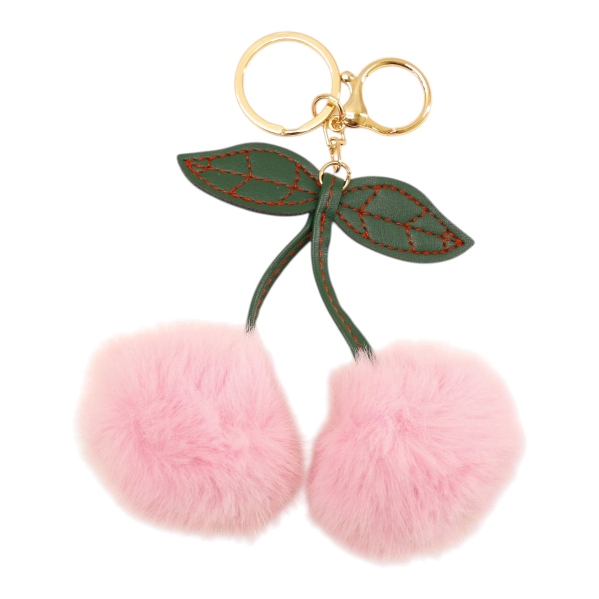 Pom Pom Cherry Key Chain JK6902-5 (12PC)