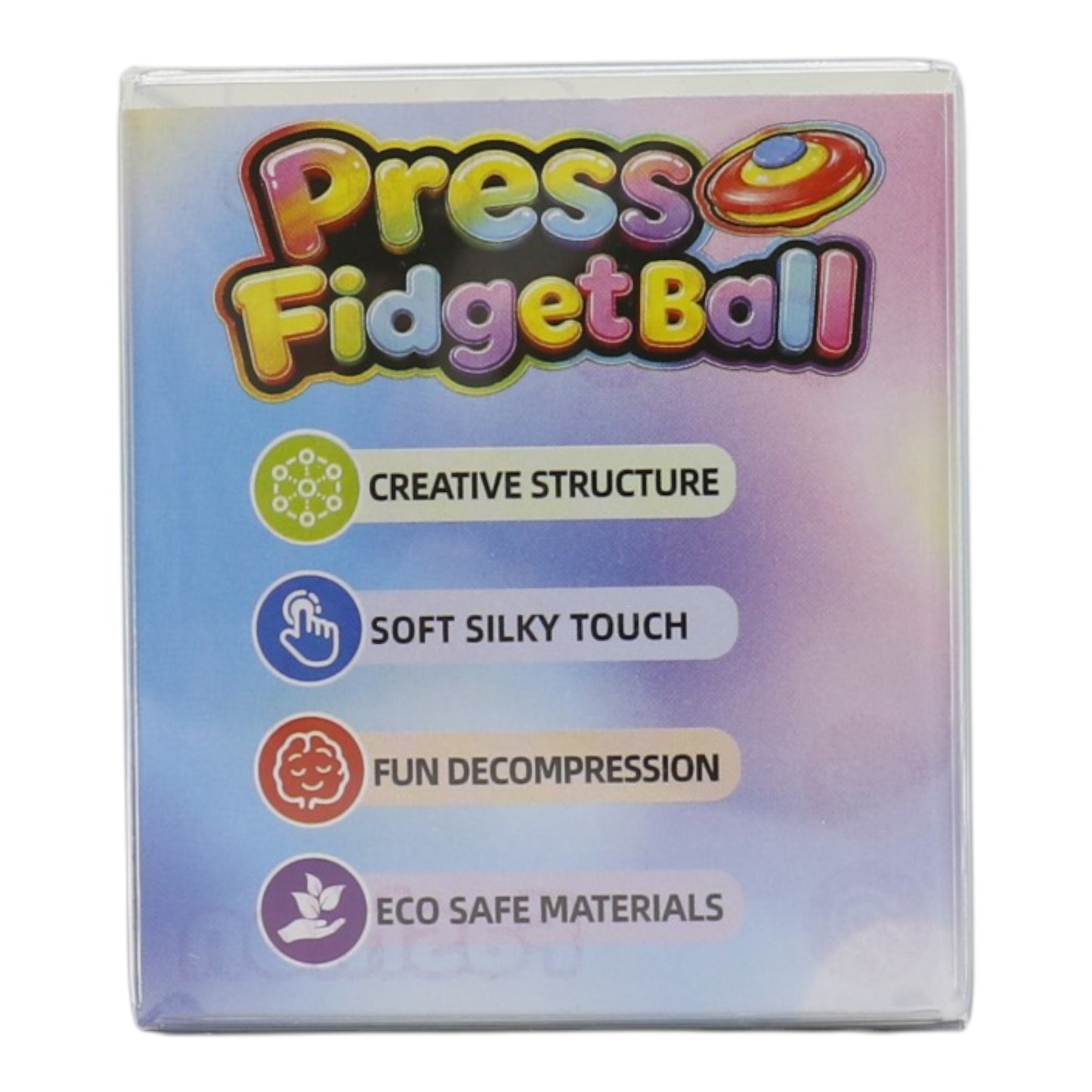 Press Spin Glowing 3D Fingertip Spinner Stress Relief Rotating Light Up Toy QY311 (24PC)