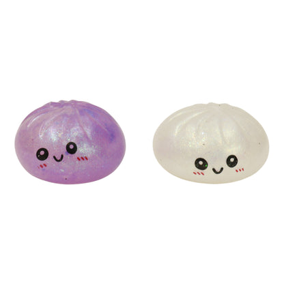 Glitter Jiggly Bun Squishy Dumpling Toy SS417-7 (12PC)