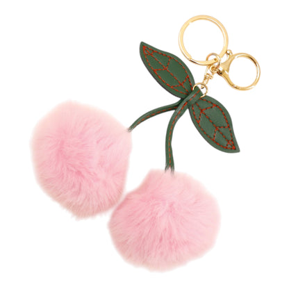 Pom Pom Cherry Key Chain JK6902-5 (12PC)