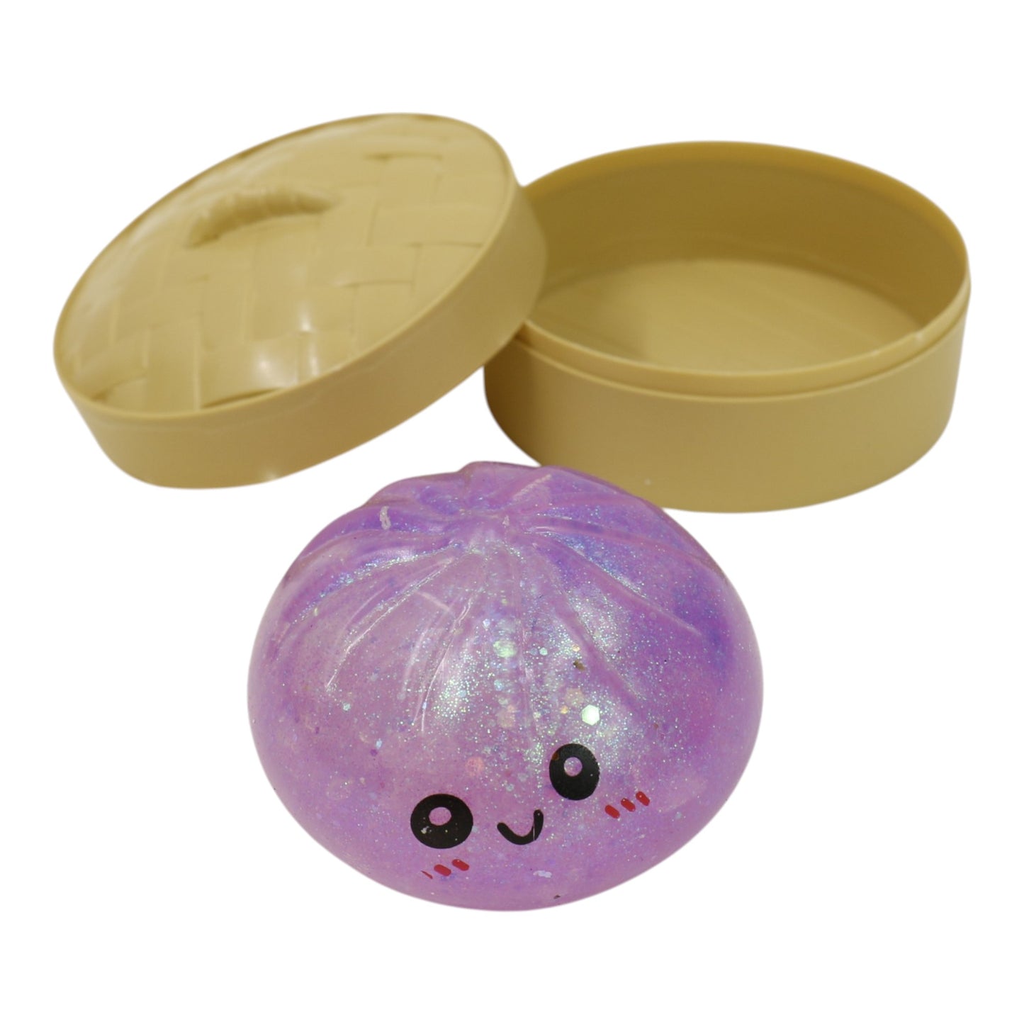 Glitter Jiggly Bun Squishy Dumpling Toy SS417-7 (12PC)