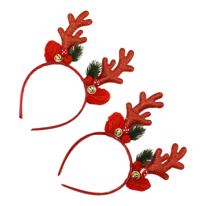 Christmas Antlers Headband HB6905-3 (12PC)