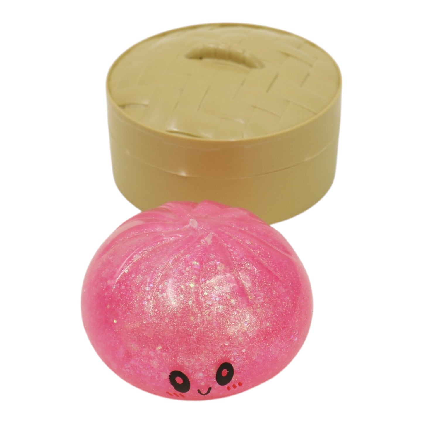Glitter Jiggly Bun Squishy Dumpling Toy SS417-7 (12PC)