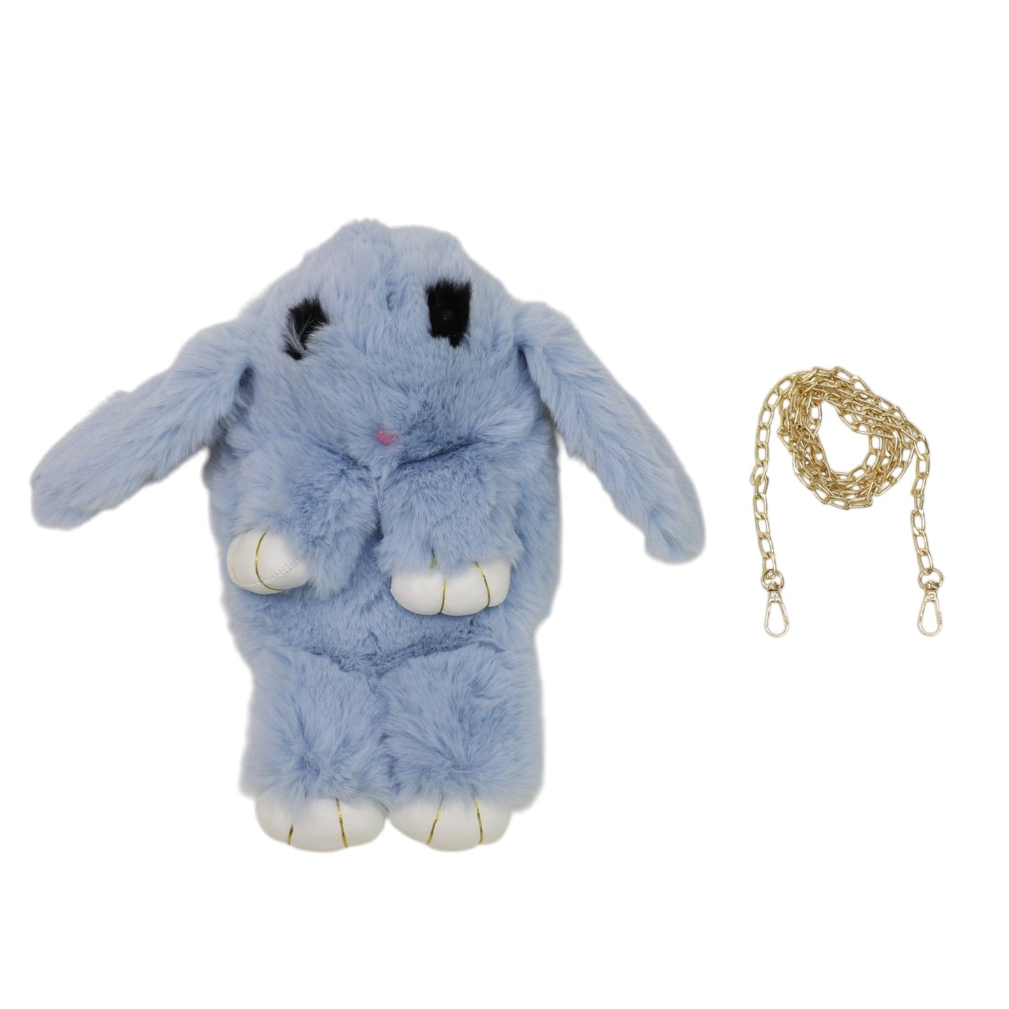 Pom Pom Bunny Crossbody Bag BG922 (3pc)