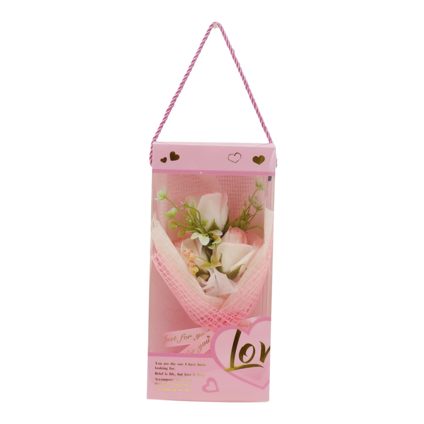 Three Rose Artificial Bouquet Gift  VT5111-9 (1 PACK )