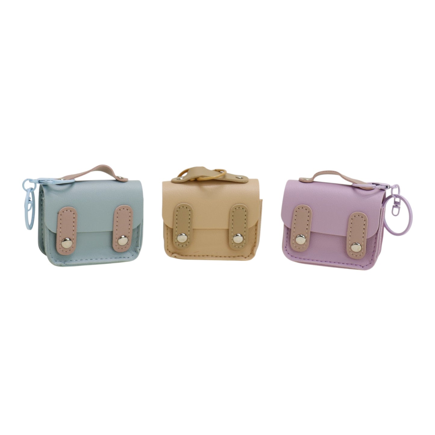Pastel Color Air pods Case Bag Key Chain SS6305-3 (12PC)