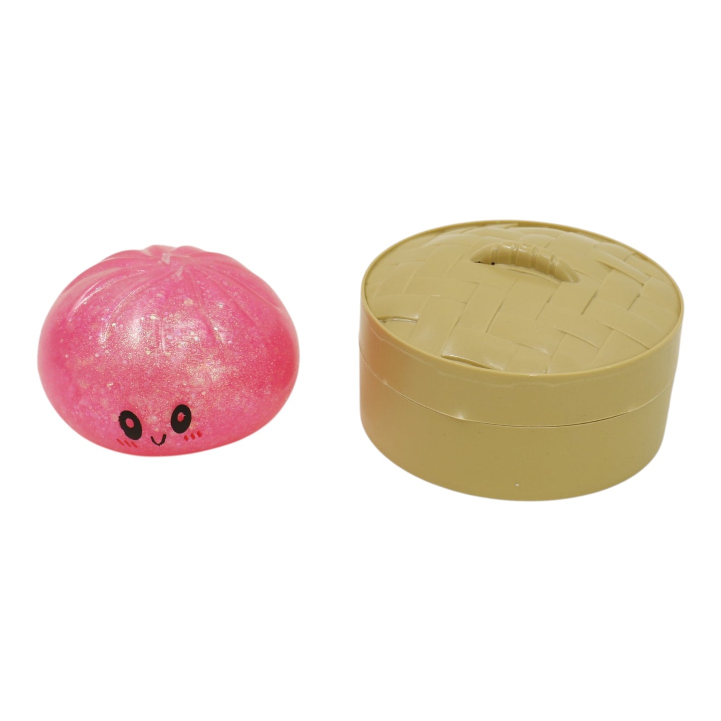 Glitter Jiggly Bun Squishy Dumpling Toy SS417-7 (12PC)