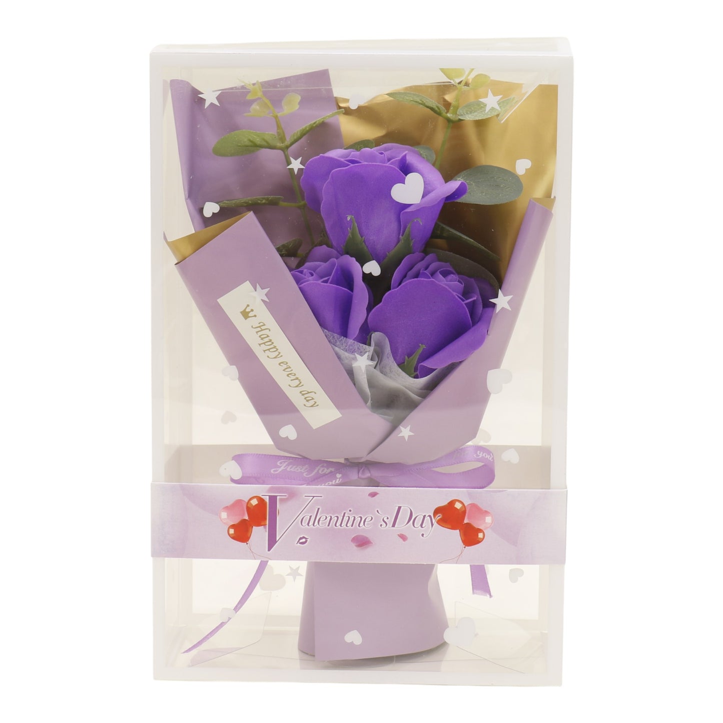 Three Rose Artificial Bouquet Gift VT5111-16 (1 PACK )