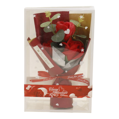Three Rose Artificial Bouquet Gift VT5111-16 (1 PACK )