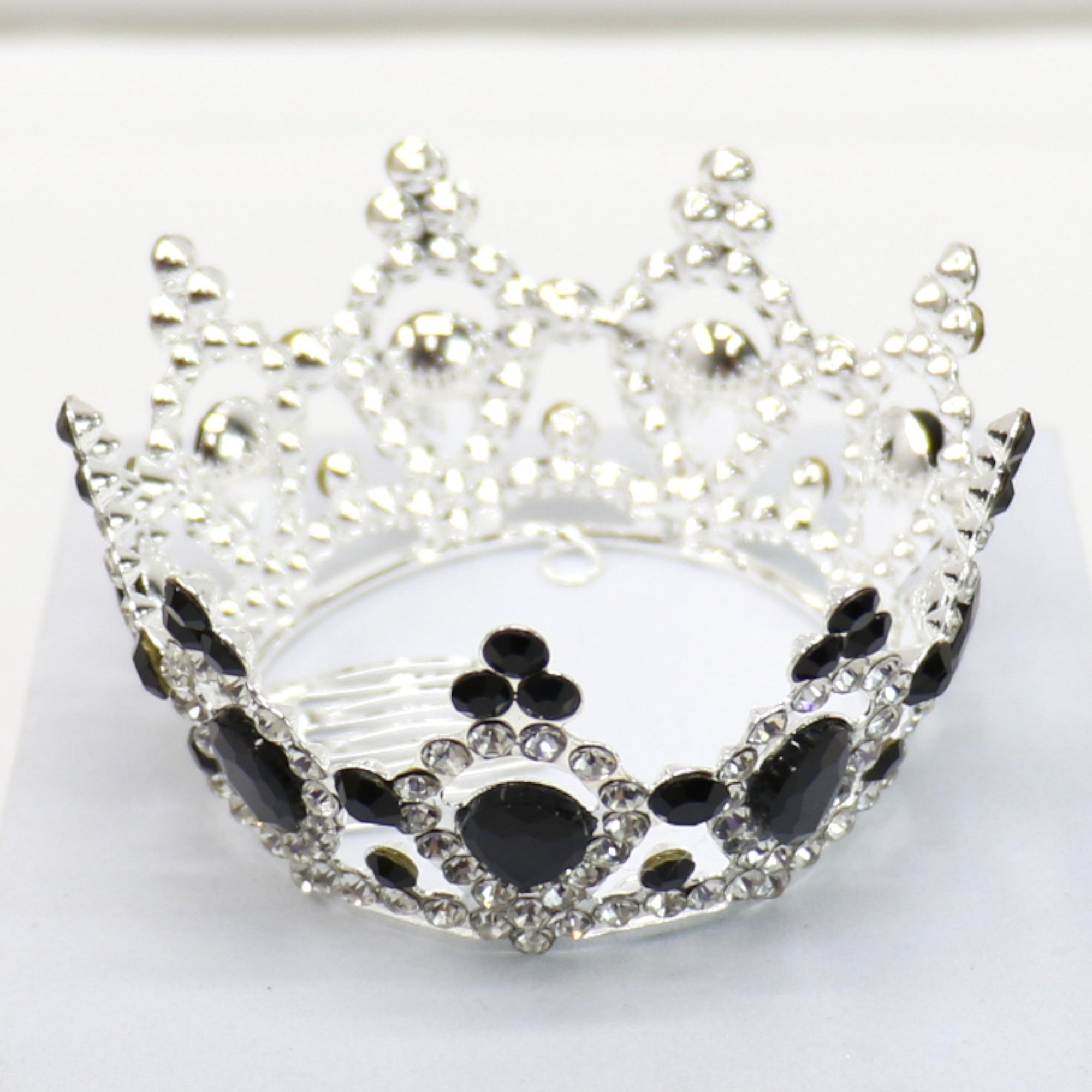 Crystal Small Tiara Hair Crown HT0952(2PC) – Tapa Fashion