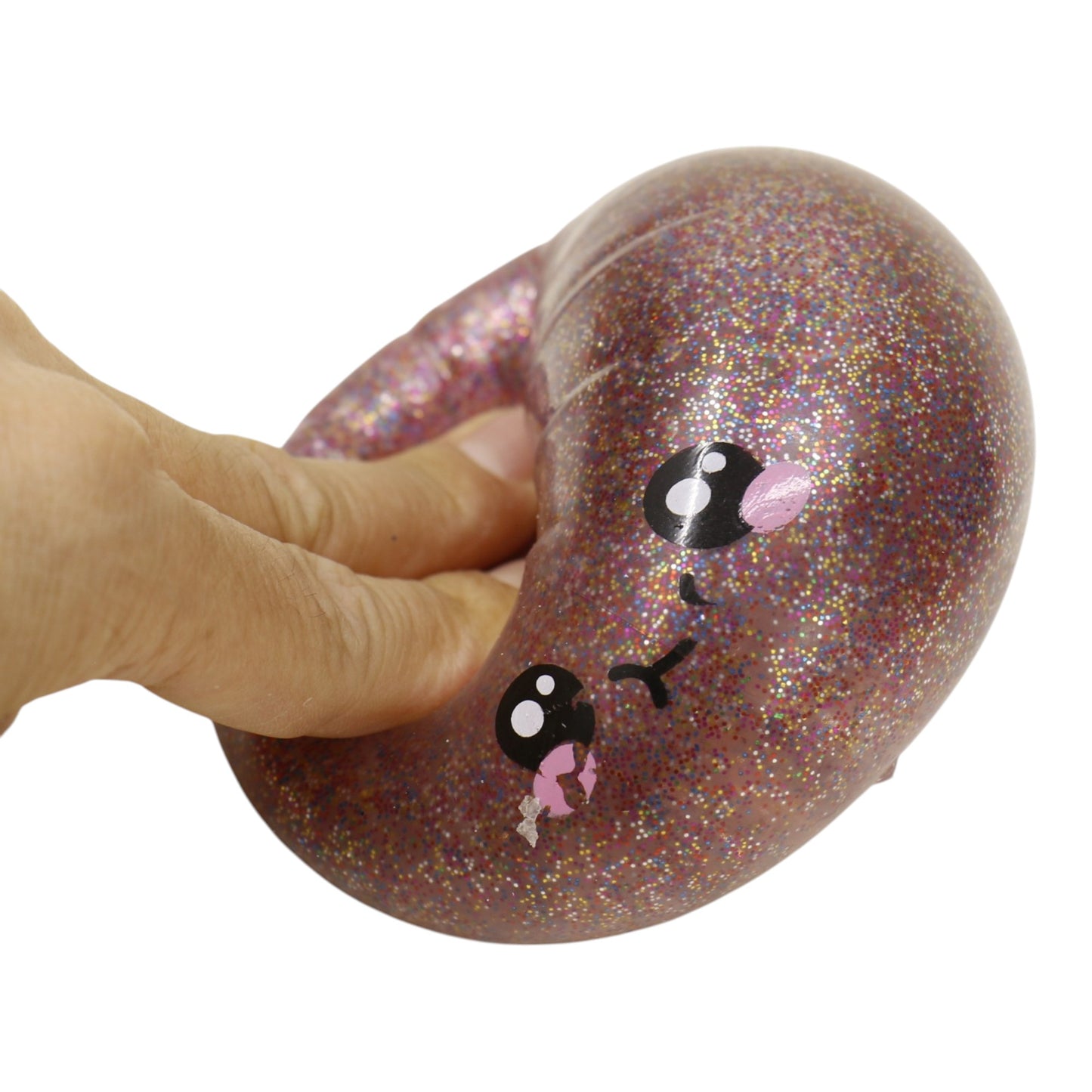 Glitter Jiggly Bun Squishy Dumpling JT6428-3 (12PC)