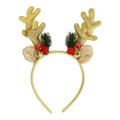 Christmas Antlers Headband HB6905-3 (12PC)