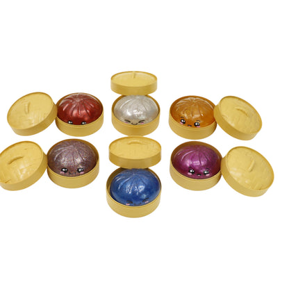 Glitter Jiggly Bun Squishy Dumpling JT6428-3 (12PC)