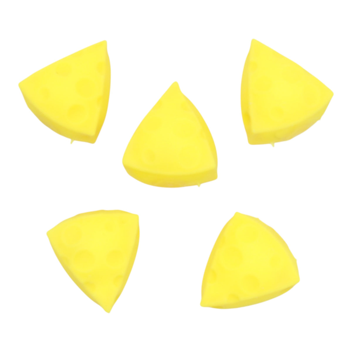 Mini triangle cheese squishy toy JT6803-9 (12PC)