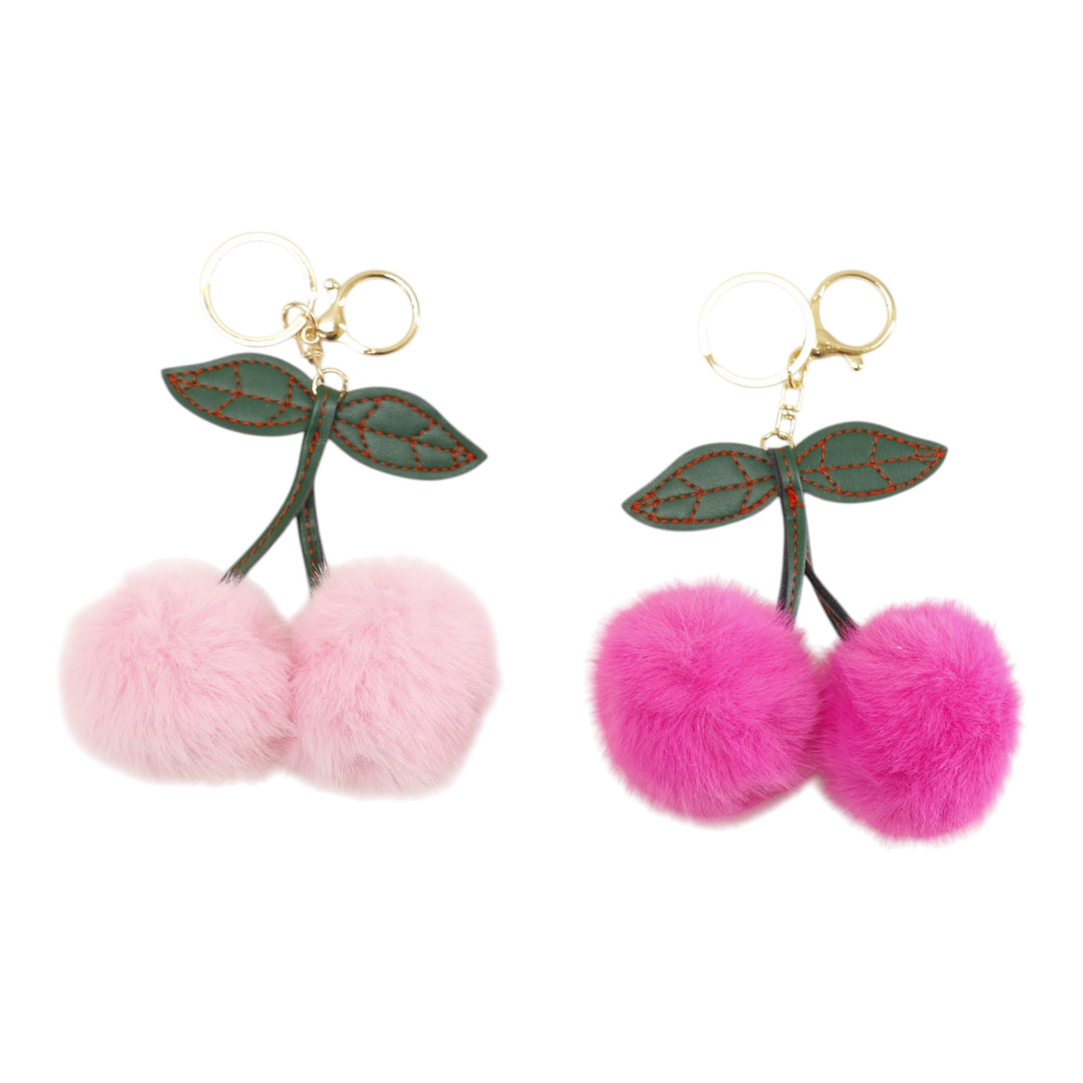 Pom Pom Cherry Key Chain JK6902-5 (12PC)