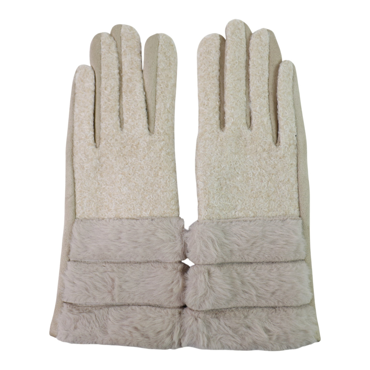 Women's Fur Gloves GL196.. (12PAIR)