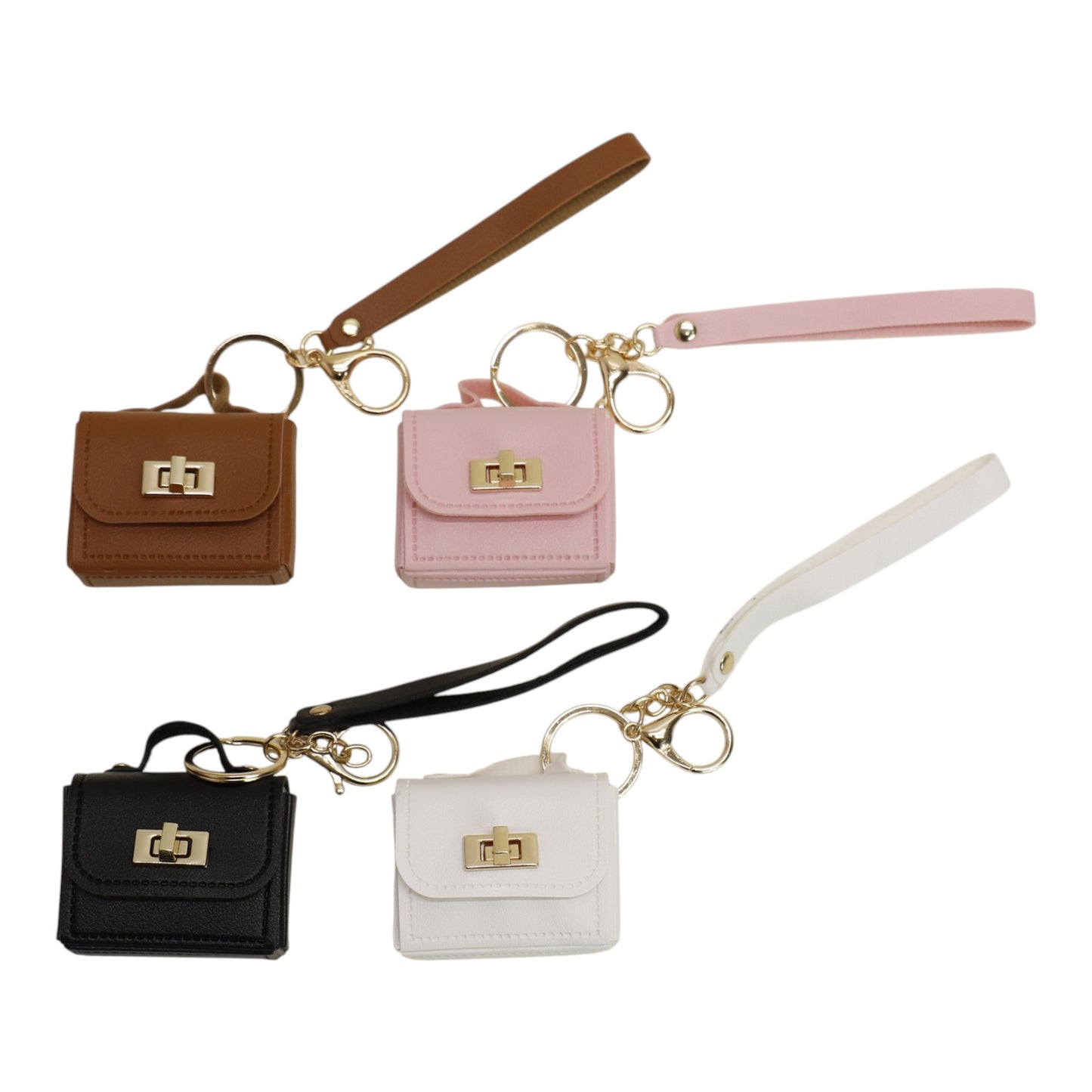 Elegance Air pods Case Bag Key Chain SS6305-8 (12PC)