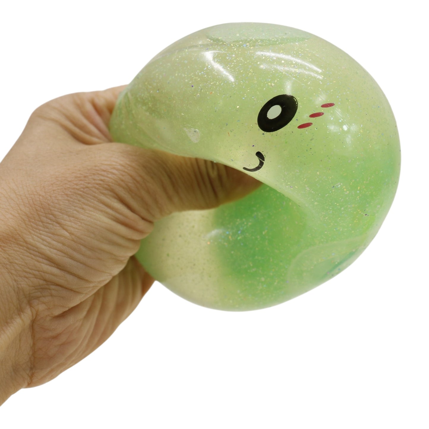 Mystery Glitter Jiggly Bun Squishy Dumpling  SS6417-7 (12PC)