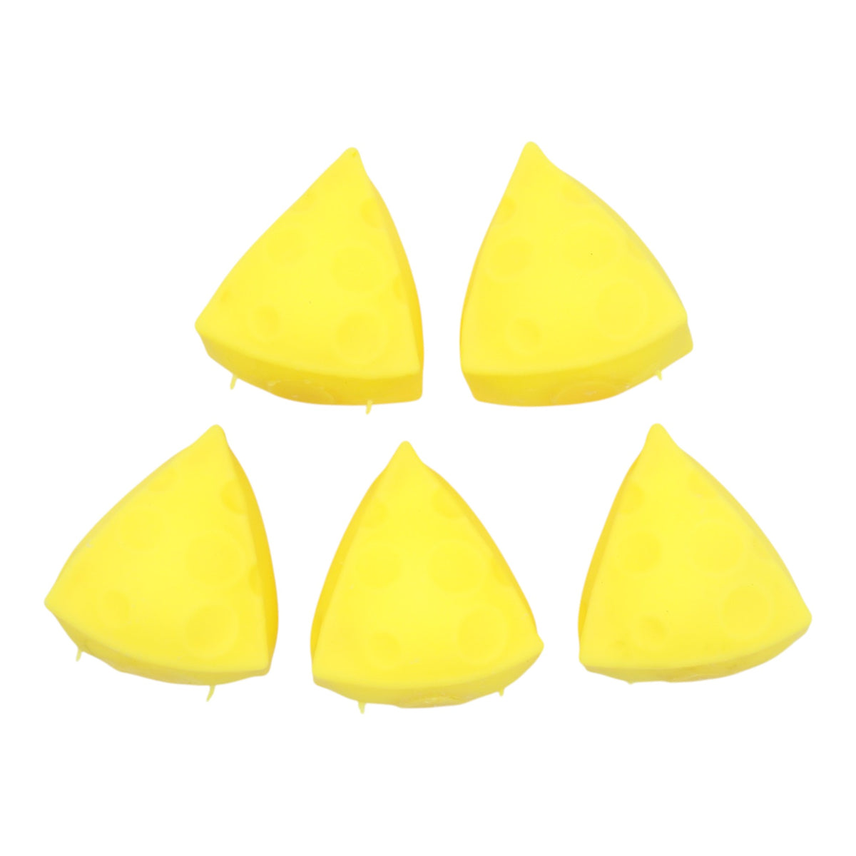 Mini triangle cheese squishy toy JT6803-9 (12PC)